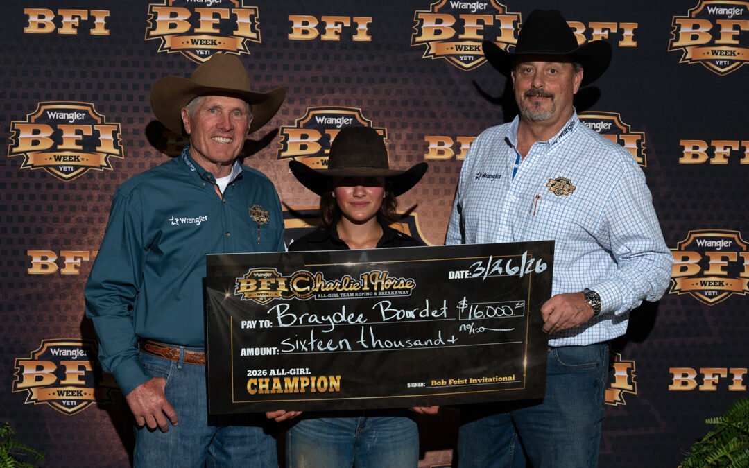 Teenager dominates Charlie 1 Horse Breakaway for $18K