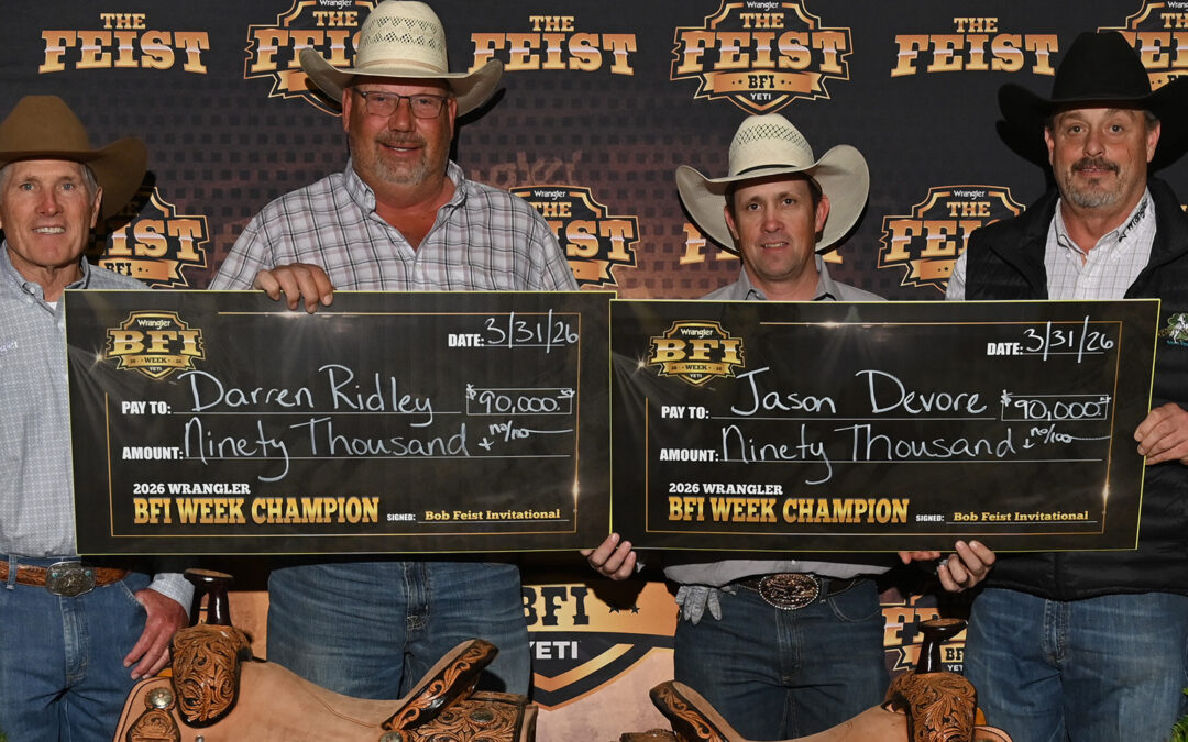 Colorado ropers bank $180,000 in 11.5 Businessman’s Roping